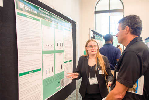 Abigail Heffner and Dr. Paul Kirchman